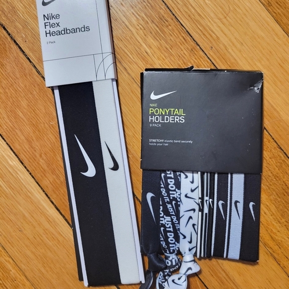 Nike Set Flex Headbands & Coordinating Ponytail Holders Set - Picture 9 of 10
